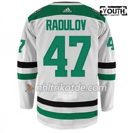 Dallas Stars Trikot ALEXANDER RADULOV 47 Adidas Weiß Authentic - Kinder